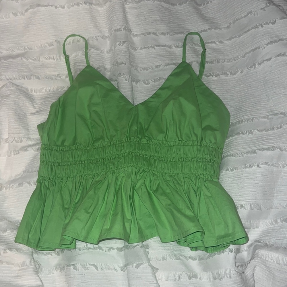 The Impeccable Pig tank top in green